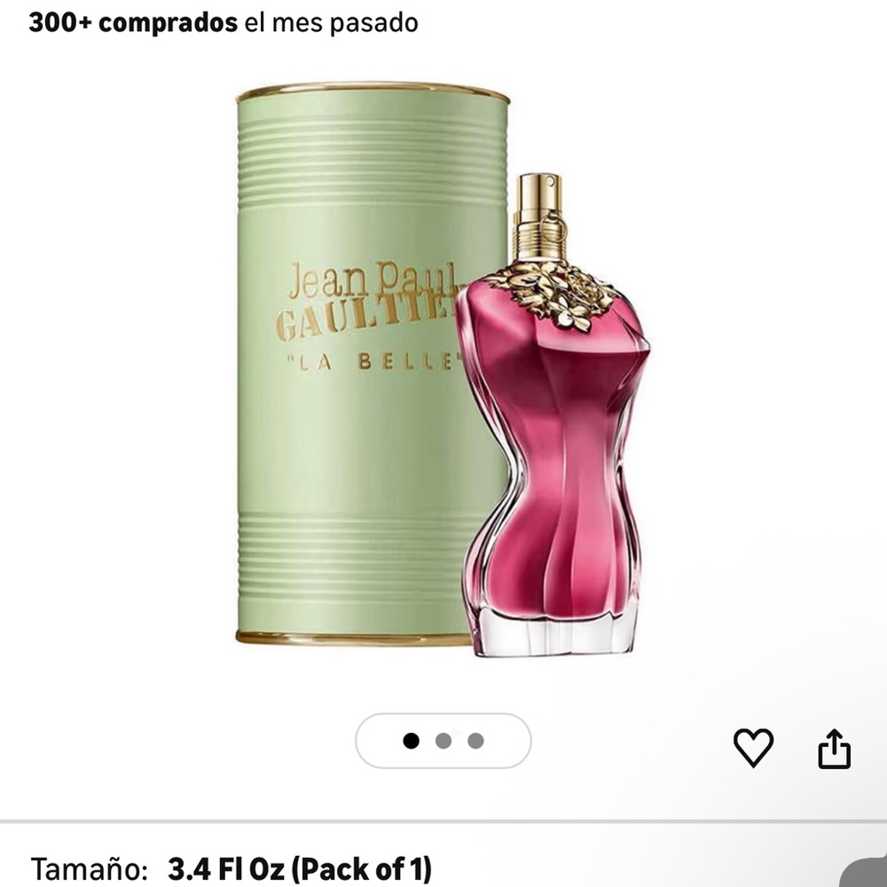 Jean Paul Gaultier La Belle Pink and Gold Perfume